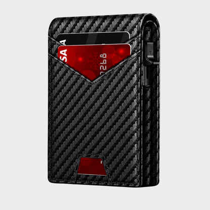 Leather RFID Pop-Up Wallet