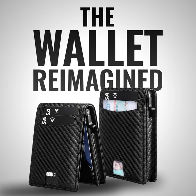 Leather RFID Pop-Up Wallet