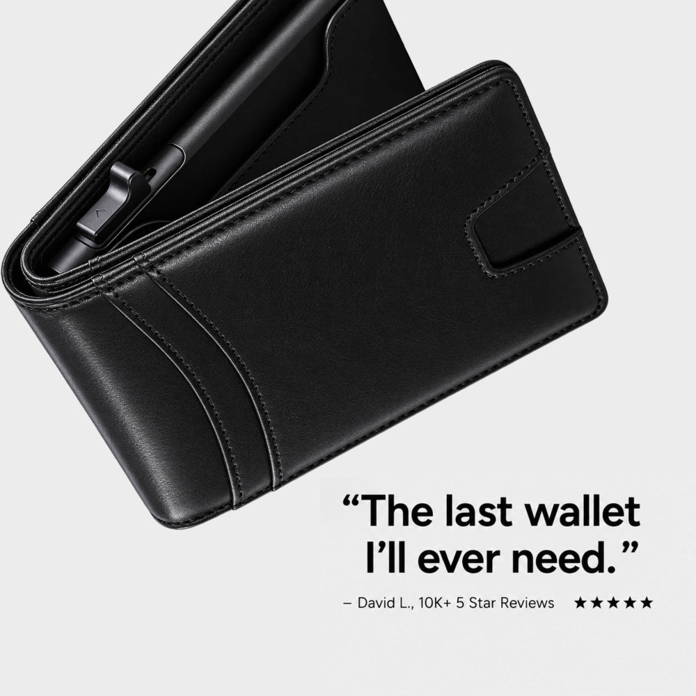 Leather RFID Pop-Up Wallet