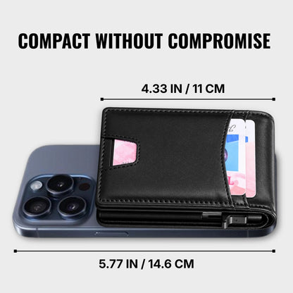Leather RFID Pop-Up Wallet